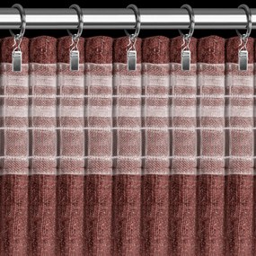 ZATEMŇOVACÍ ZÁVES NA PÁSKE JILL 140X270 CM HRDZAVÁ