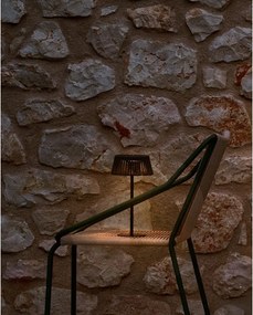 LED stolové/prenosné vonkajšie svietidlo so solárnym panelom ø 11 cm Aldet – Kave Home