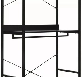 Otevřená šatní skříň Rin 01 200 cm černá
