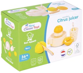 Drevený lis na citrusy