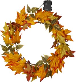 STAR TRADING Svietiaci veniec Autumn 45 cm
