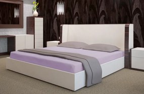 Dekorstudio Prestieradlo froté s gumičkou levanduľové PRZF-17 Rozmer plachty: 90x200cm
