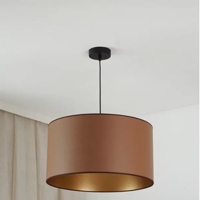 Brilagi - Luster na lanku OREGON ROLLER VEGE 1xE27/15W/230V pr. 45 cm hnedá