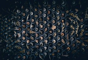 Fototapeta - Staré listy (254x184 cm)