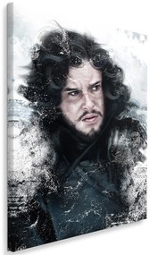 Gario Obraz na plátne Hra o tróny, portrét Jon Snow - Dmitry Belov Rozmery: 40 x 60 cm