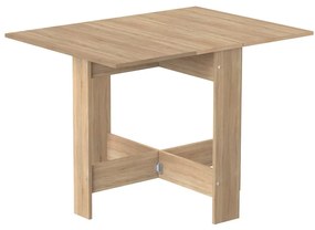 Rozkladací jedálenský stôl v dekore duba 76x28 cm Papillon – TemaHome