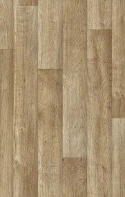 Beauflor, PVC podlaha - lino Ambient Chalet Oak 066L, na mieru, šíře 3m, hnedá, bez podkladu, chodba / predsieň