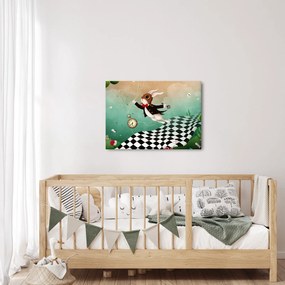 Obraz - Fantasy zajačik (70x50 cm)
