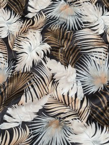 Obliečky mikroplyš Digital – Taisa čierno/zlatá