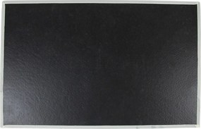 Čierna podlahová rohožka Prosecco - 75*50*1cm