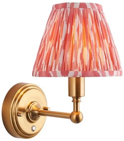 Endon 114817 - LED Stm. nabíjacia nástenná lampa BURLEY LED/1,5W/5V mosadz/ružová