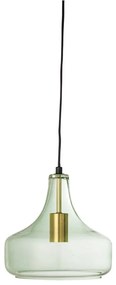 Zelené závesné svietidlo so skleneným tienidlom ø 25,5 cm Yuser – Bloomingville
