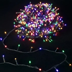 Aigostar - LED RGBY Vonkajší vianočný svetelný reťaz 300xLED/3,6W/230V 30m IP44