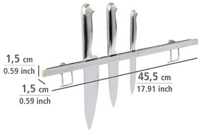 Nástenná lišta na nože Wenko 1,5 x 1,5 x 45,5 cm
