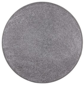 Vopi koberce Kusový koberec Capri šedý kruh - 80x80 (priemer) kruh cm
