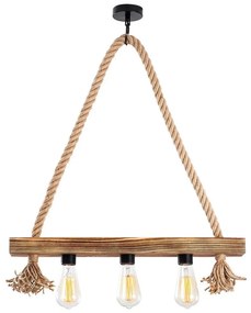 Luster na lanku EREBOS 3xE27/40W/230V