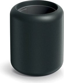 Plastový květináč Ulpo Midl tmavě šedý