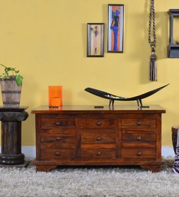 furniture-nabytek.cz - Drevený stôl konferenčný s 9 zásuvkami 90x60x45