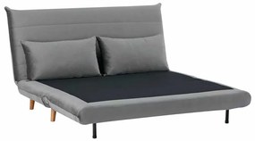 Pohovka Spike II Velvet, sivá / buk