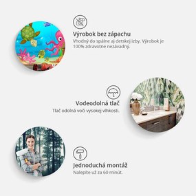 Artgeist Fototapeta - Fog and bamboo forest Veľkosť: 200x154, Verzia: Premium