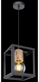 Globo 15476H - Luster na lanku HAGAR 1xE27/60W/230V