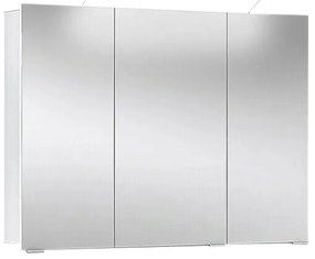 Camargue Zrkadlová skrinka s LED osvetlením, 93 × 68 × 16 cm, antracit