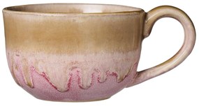 Ib Laursen Keramický hrnček Trosa Brown/Pink 160 ml