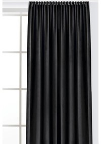 Čierny zamatový dimout záves 200x300 cm Velto – Filumi