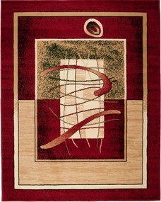 TA Koberec 5118B ČERVENÝ ATLAS PP Rozmer: 250x350 cm