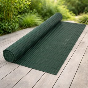 Umělá PVC rákosová rohož/zástěna BestBerg BBGD-13GN / 1 × 3 m / zelená