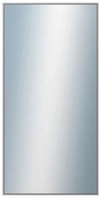 DANTIK - Zrkadlo v rámu, rozmer s rámom 60x120 cm z lišty Hliník šedá (7269006)