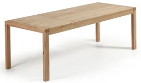 BRIVA dubový rozkladací stôl 200 (280) x 100 CM