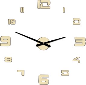 SENTOP | Nástenné hodiny nalepovacie  veľké Moderné hodiny | SENTOP 12P021 PLEXI 2D HEU+ analógové