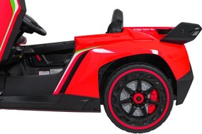 Elektrické autíčko Lamborghini Veneno červené