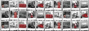 Fototapeta - Fotografie z Londýna (254x184 cm)