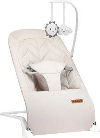 Detské hojdacie kreslo Moon 10 béžové