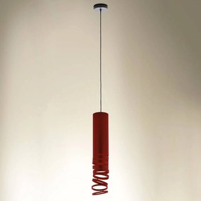 Závesná lampa Artemide Decomposé, červená