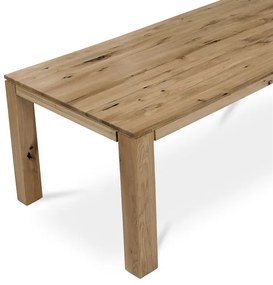 Autronic BONTEC Jedálenský stôl 180x90cm, masív, dub, DS-F180 DUB Farba: Prírodné