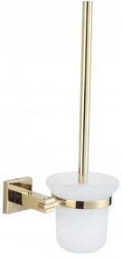Mexen Vane WC kefa, zlatá - 7020950-50