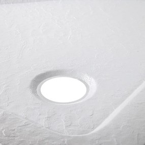BPS-koupelny Päťuholníková akrylátová sprchová vanička RAVE WH 100x100 biela