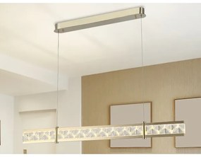 LED Stmievateľný luster na lanku ENRIQUE LED/20W/230V 3000-6000K + diaľkové ovládanie