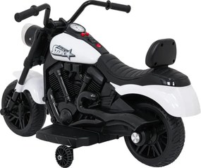 Elektrická motorka STAR biela