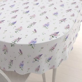 Biante Teflónový oválny obrus TF-105 Orgovány na bielom 140x180 cm