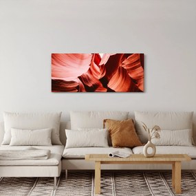Obraz červených skál (120x50 cm)