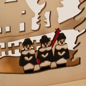 Nexos 86211 Vianočný svetelný oblúk - 10 LED, teplá biela, na batérie