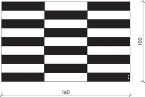 Žltá bavlnená plážová osuška 100x160 cm Su – noo.ma