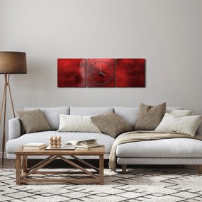 Obraz - Mesiac na hladine (s hodinami) (90x30 cm)