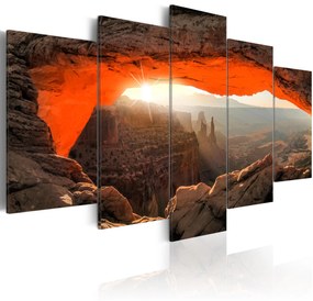 Artgeist Obraz - Mesa Arch, Canyonlands National Park, USA Veľkosť: 100x50, Verzia: Standard