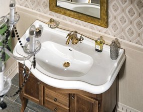 Sapho Sapho, RETRO umývadlová skrinka 89x80x48cm, buk, 1620