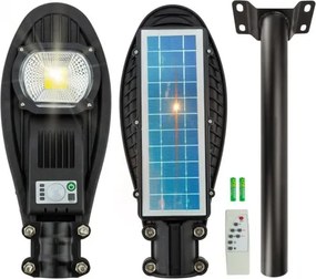Solárna pouličná lampa 50W + diaľkové ovládanie